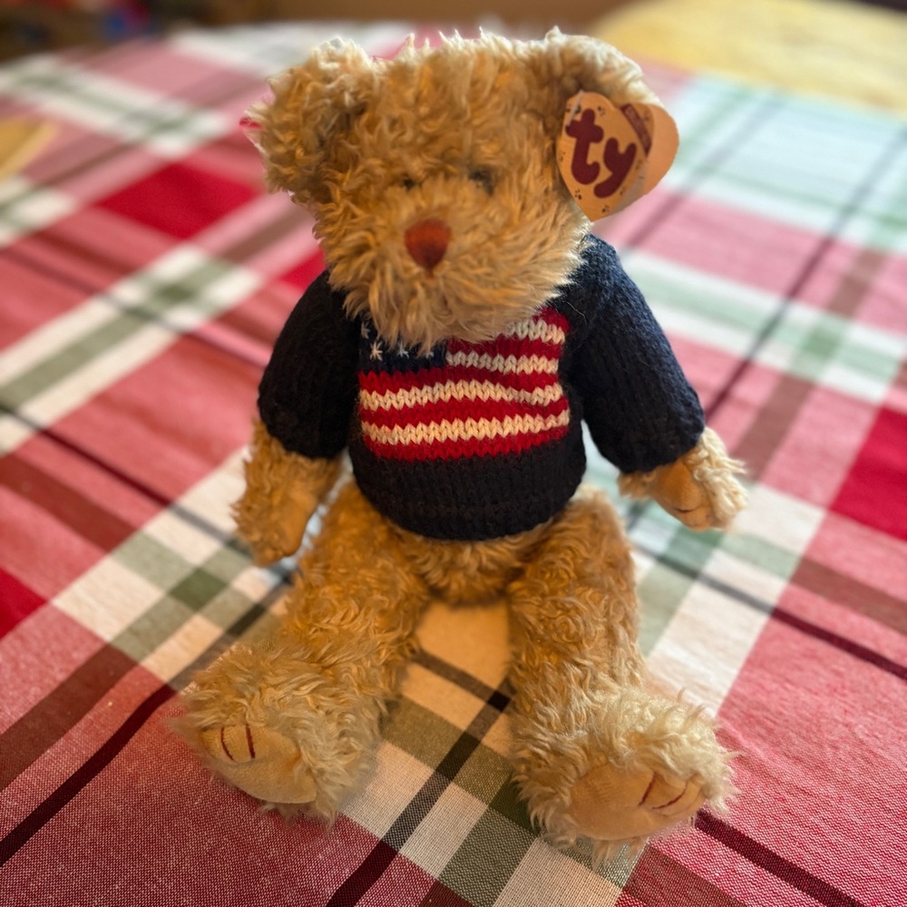 Vintage TyTeddy Bear - Grant from the Attic Treasures Collection